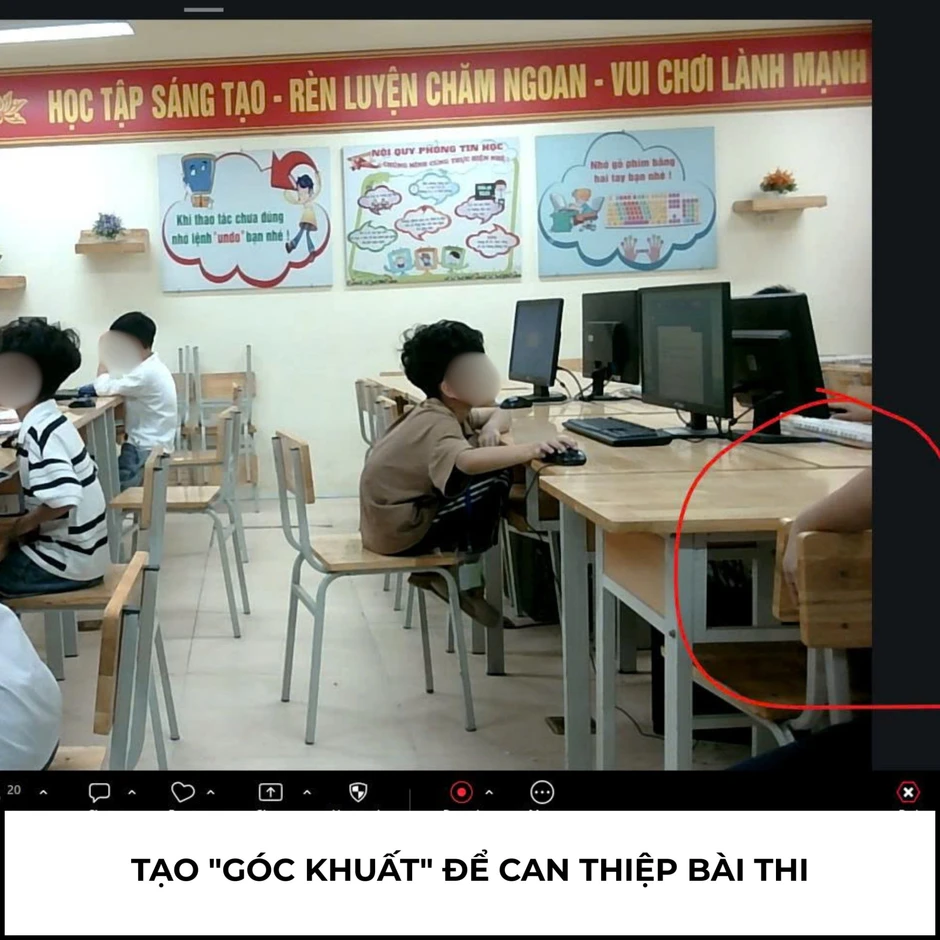 NÓNG: Hủy kết quả nhiều phòng thi VioEdu ở Hà Nội vì gian lận, camera bắt trọn "góc khuất", giám thị bị tố nhắc bài NÓNG: Hủy kết quả nhiều phòng thi VioEdu ở Hà Nội vì gian lận, camera bắt trọn "góc khuất", giám thị bị tố nhắc bài