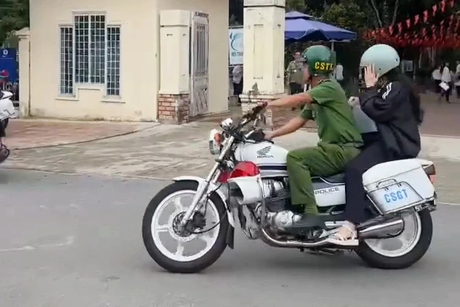 Nữ sinh đến nhầm điểm thi cách xa hơn 20km Nữ sinh đến nhầm điểm thi cách xa hơn 20km