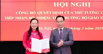 Nữ thứ trưởng mới của Bộ GD-ĐT phụ trách lĩnh vực nào?