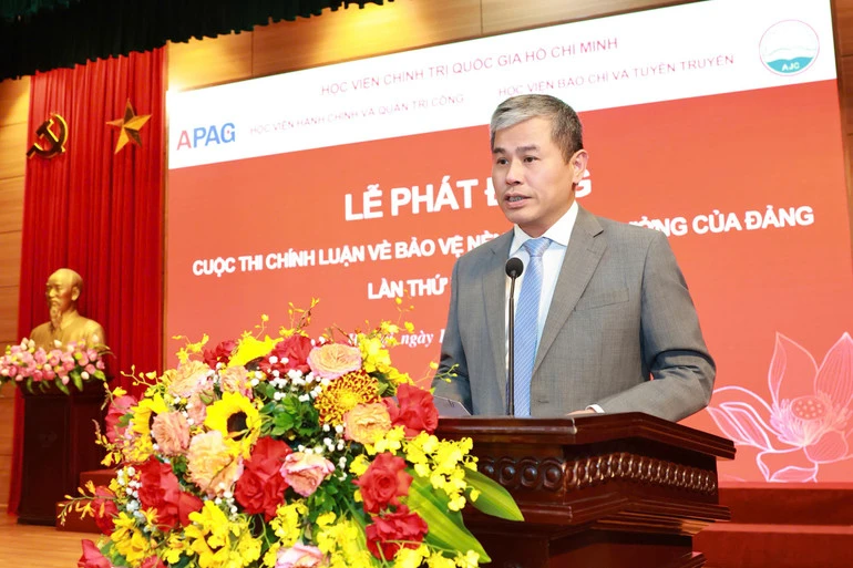 Phát động Cuộc thi Chính luận về bảo vệ nền tảng tư tưởng của Đảng lần thứ sáu, năm 2026 Phát động Cuộc thi Chính luận về bảo vệ nền tảng tư tưởng của Đảng lần thứ sáu, năm 2026