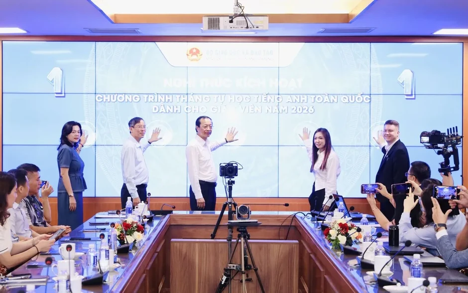 Phát động tháng tự học tiếng Anh toàn quốc dành cho giáo viên năm 2026 Phát động tháng tự học tiếng Anh toàn quốc dành cho giáo viên năm 2026
