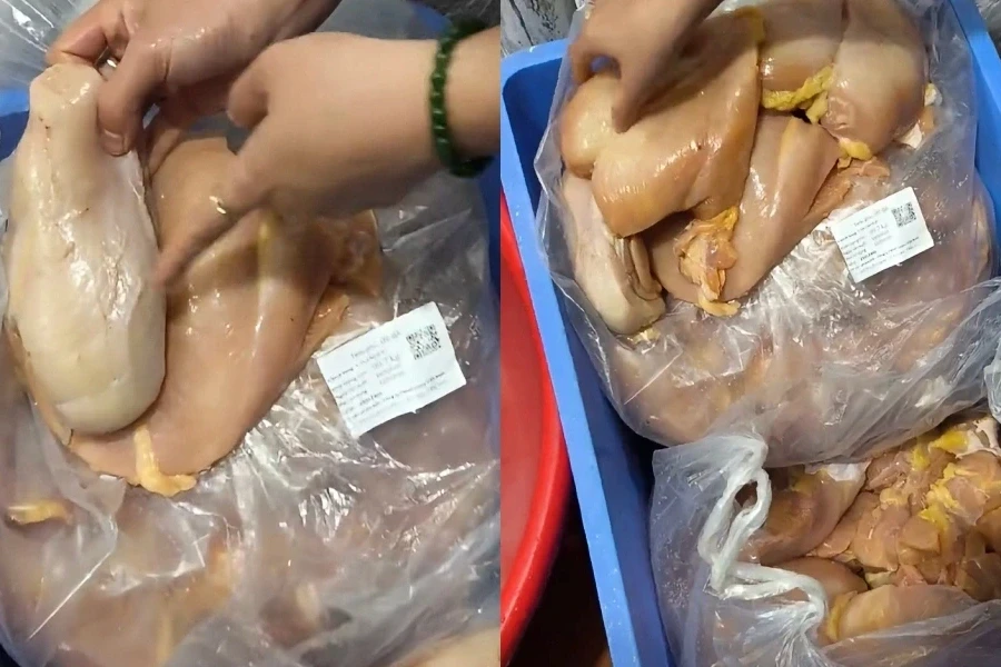 Phát hiện thịt gà "có mùi lạ" ở trường học: Ai phải chịu trách nhiệm? Phát hiện thịt gà "có mùi lạ" ở trường học: Ai phải chịu trách nhiệm?