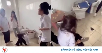 Phú Thọ xác minh vụ nữ sinh lớp 10 bị đánh hội đồng trong nhà vệ sinh trường