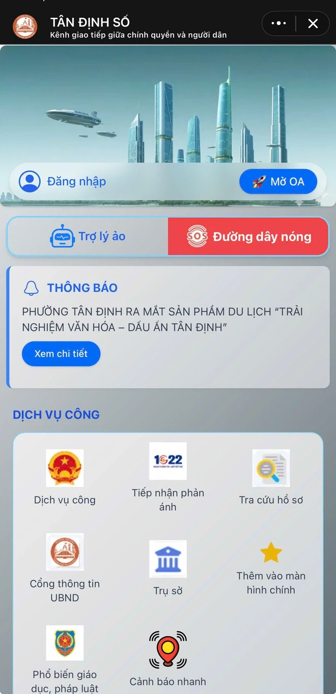 Phường đầu tiên ở TPHCM ra mắt App tuyển sinh đầu cấp