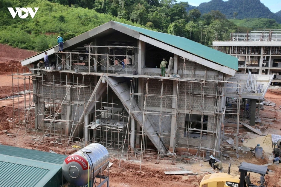 Quảng Trị “chạy nước rút” sớm hoàn thành trường học biên giới trước năm học mới
