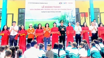 Quảng Trị: Khánh thành điểm trường Aky ở xã biên giới Thượng Trạch
