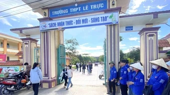 Quảng Trị: Xác minh làm rõ phản ánh tiêu cực về thi tốt nghiệp trung học phổ thông tại điểm thi trường Lê Trực