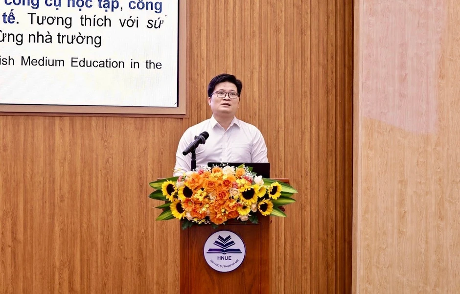 Ra mắt Hệ sinh thái trường học sử dụng tiếng Anh như ngôn ngữ thứ 2 Ra mắt Hệ sinh thái trường học sử dụng tiếng Anh như ngôn ngữ thứ 2