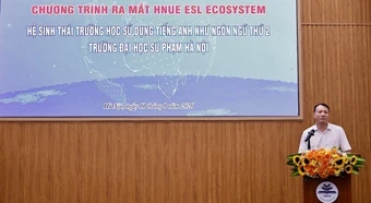 Ra mắt Hệ sinh thái trường học sử dụng tiếng Anh như ngôn ngữ thứ 2