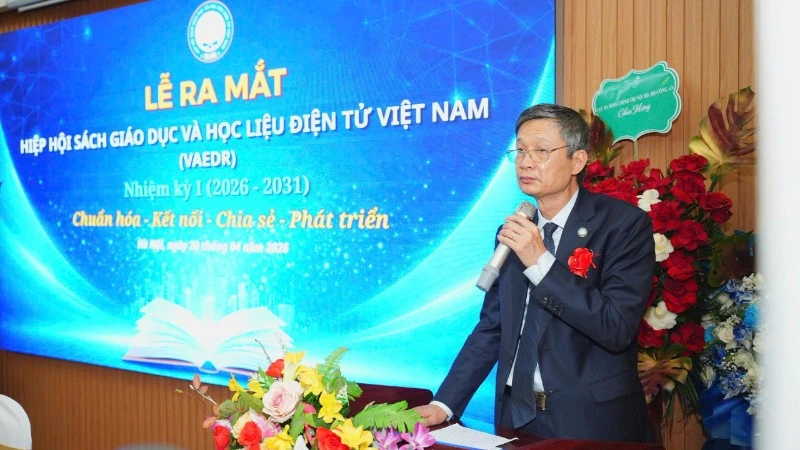 Ra mắt Hiệp hội Sách giáo dục và học liệu điện tử Việt Nam Ra mắt Hiệp hội Sách giáo dục và học liệu điện tử Việt Nam