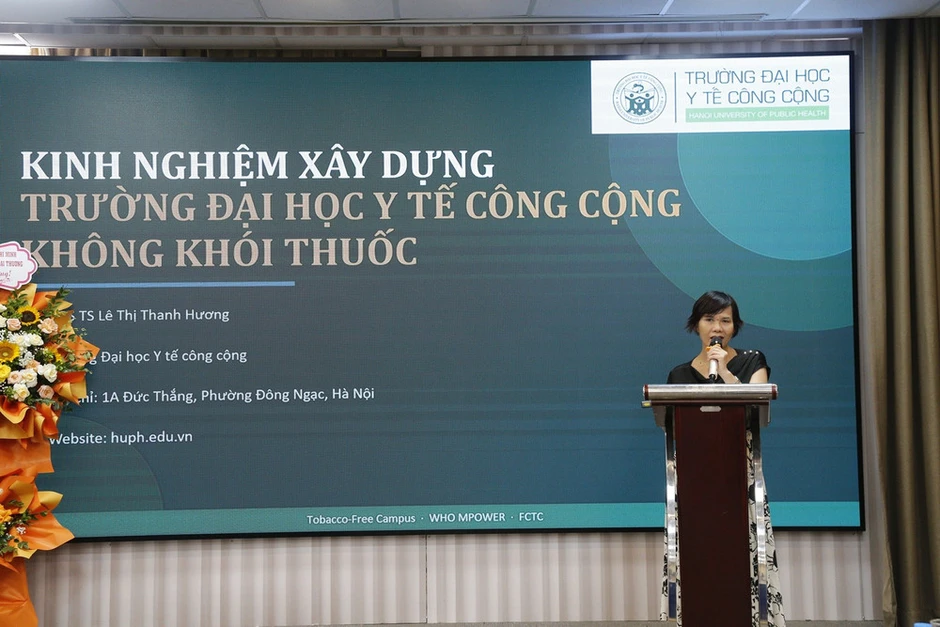 Ra mắt Mạng lưới các trường đại học thúc đẩy mô hình “Trường học không khói thuốc” Ra mắt Mạng lưới các trường đại học thúc đẩy mô hình “Trường học không khói thuốc”
