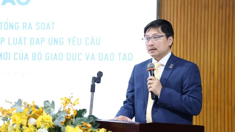 Rà soát pháp luật giáo dục, nhận diện điểm nghẽn để phát triển Rà soát pháp luật giáo dục, nhận diện điểm nghẽn để phát triển