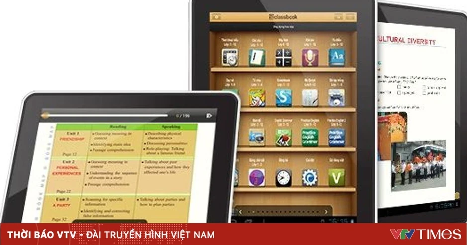 Sách giáo khoa điện tử không được chèn quảng cáo