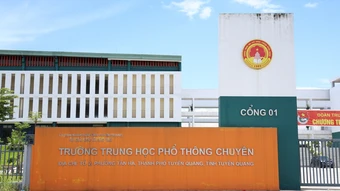 Sáng nay Bộ Giáo dục công bố phương án với thí sinh chuyên Tuyên Quang