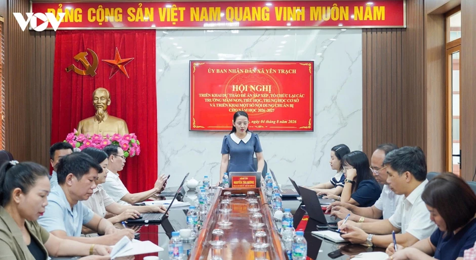 Sắp xếp trường học tại Thái Nguyên: Tinh gọn, hiệu quả và phù hợp thực tế địa bàn Sắp xếp trường học tại Thái Nguyên: Tinh gọn, hiệu quả và phù hợp thực tế địa bàn