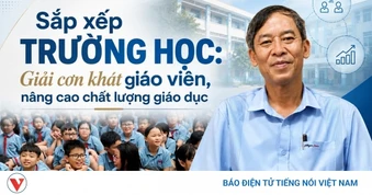 Sắp xếp trường lớp: Giải "cơn khát" giáo viên, nâng chất lượng giáo dục