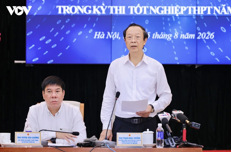 Sau vụ điểm thi Chuyên Tuyên Quang, Bộ GD&ĐT tăng cường giám sát kỳ thi tốt nghiệp Sau vụ điểm thi Chuyên Tuyên Quang, Bộ GD&ĐT tăng cường giám sát kỳ thi tốt nghiệp