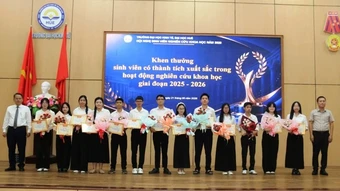Sinh viên Đại học Huế: Bám thực tiễn để nghiên cứu khoa học