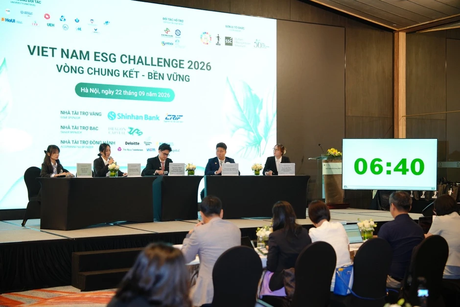 Sinh viên Greenwich Việt Nam giành Quán quân Vietnam ESG Challenge 2026 khu vực phía Bắc