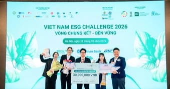 Sinh viên Greenwich Việt Nam giành Quán quân Vietnam ESG Challenge 2026 khu vực phía Bắc