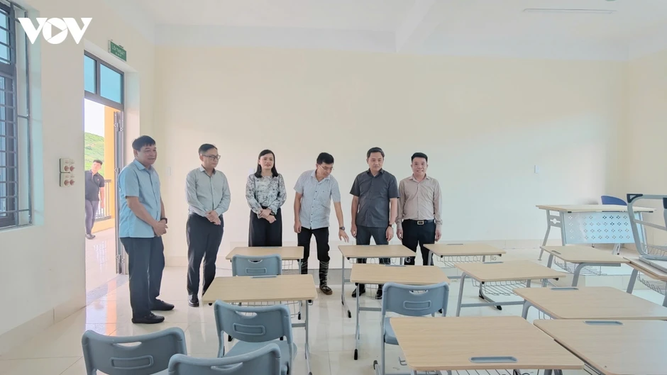 Sơn La đẩy nhanh hoàn thiện các trường liên cấp vùng biên trước năm học mới Sơn La đẩy nhanh hoàn thiện các trường liên cấp vùng biên trước năm học mới