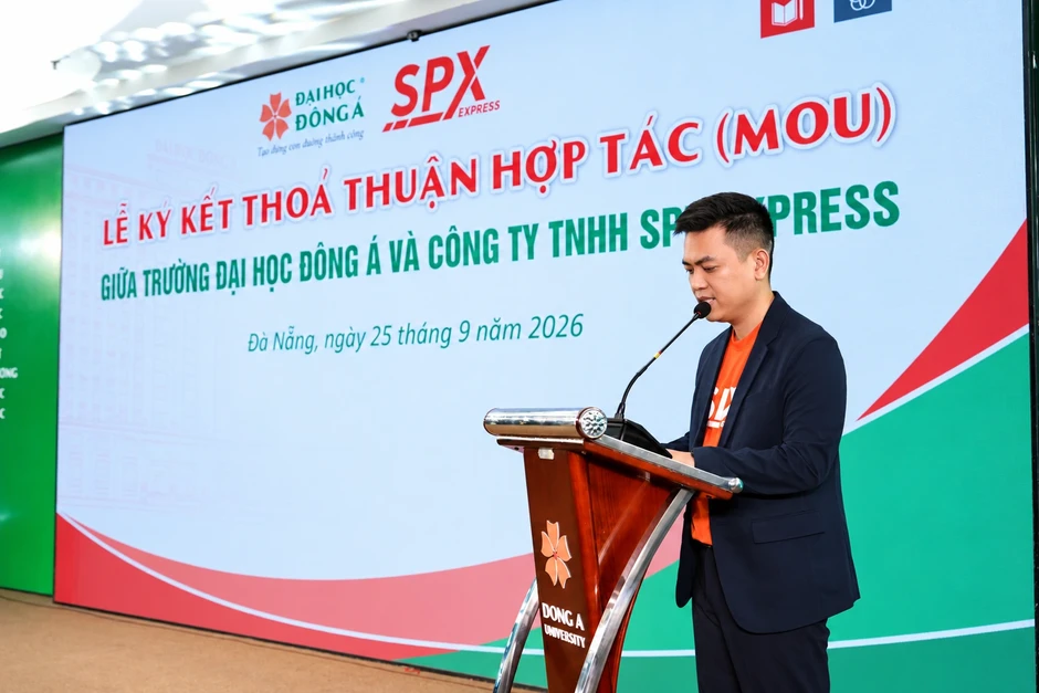 SPX Express và Trường Đại học Đông Á ký kết hợp tác phát triển nguồn nhân lực logistics SPX Express và Trường Đại học Đông Á ký kết hợp tác phát triển nguồn nhân lực logistics