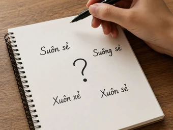 Suôn sẻ hay suông sẻ, xuôn xẻ, xuôn sẻ viết đúng chính tả?