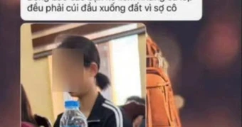 Tạm ngừng giảng dạy với cô giáo bị tố bắt học sinh "liếm đất" trong giờ học Đạo đức