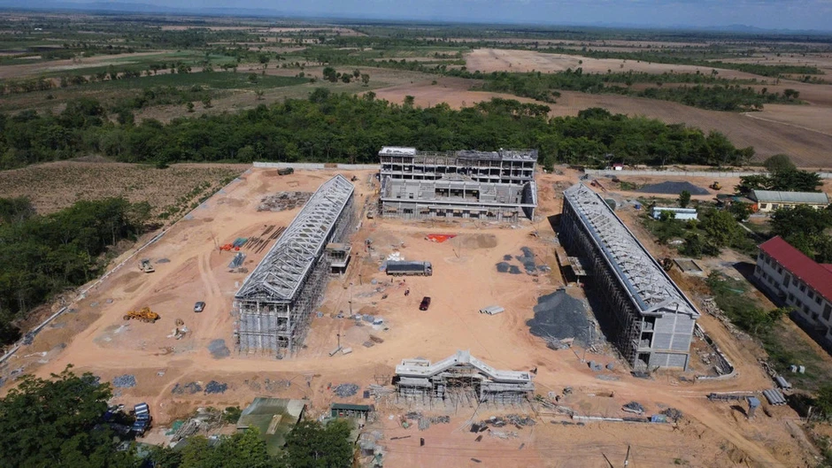 Tăng tốc thi công trường học vùng biên giới tỉnh Đắk Lắk Tăng tốc thi công trường học vùng biên giới tỉnh Đắk Lắk