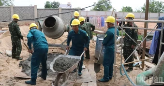 Tăng tốc thi công trường học vùng biên giới tỉnh Đắk Lắk