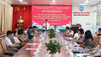 Tạo động lực cho khoa học, công nghệ và đổi mới sáng tạo phát triển