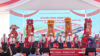 Tây Ninh đầu tư 3.968 tỷ đồng xây dựng 19 trường tiểu học và trung học nội trú