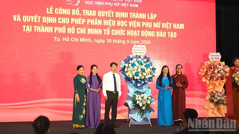 Thành lập Phân hiệu Học viện Phụ nữ Việt Nam tại Thành phố Hồ Chí Minh Thành lập Phân hiệu Học viện Phụ nữ Việt Nam tại Thành phố Hồ Chí Minh