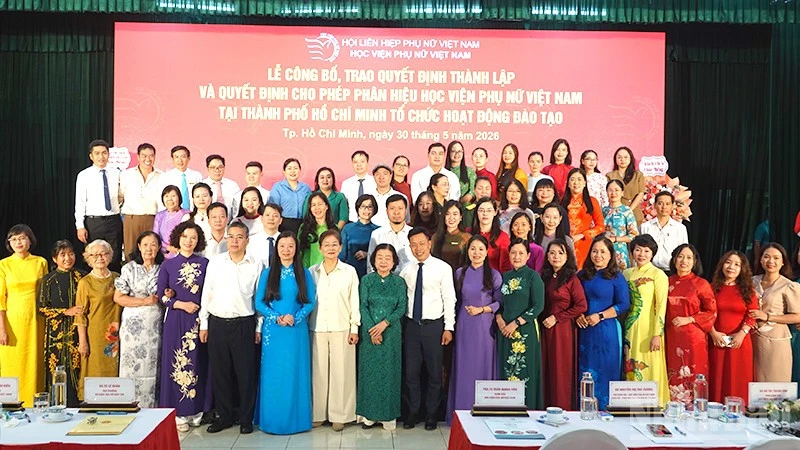 Thành lập Phân hiệu Học viện Phụ nữ Việt Nam tại Thành phố Hồ Chí Minh Thành lập Phân hiệu Học viện Phụ nữ Việt Nam tại Thành phố Hồ Chí Minh
