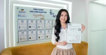 Thanh Mèo đạt 7.5 IELTS Overall tại IELTS CITY sau 10 năm gián đoạn