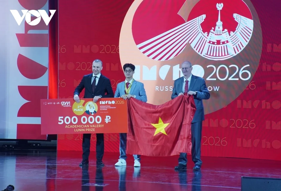 Thành tích của đội tuyển Việt Nam tại Olympic Hóa học Quốc tế Mendeleev lần thứ 60 Thành tích của đội tuyển Việt Nam tại Olympic Hóa học Quốc tế Mendeleev lần thứ 60