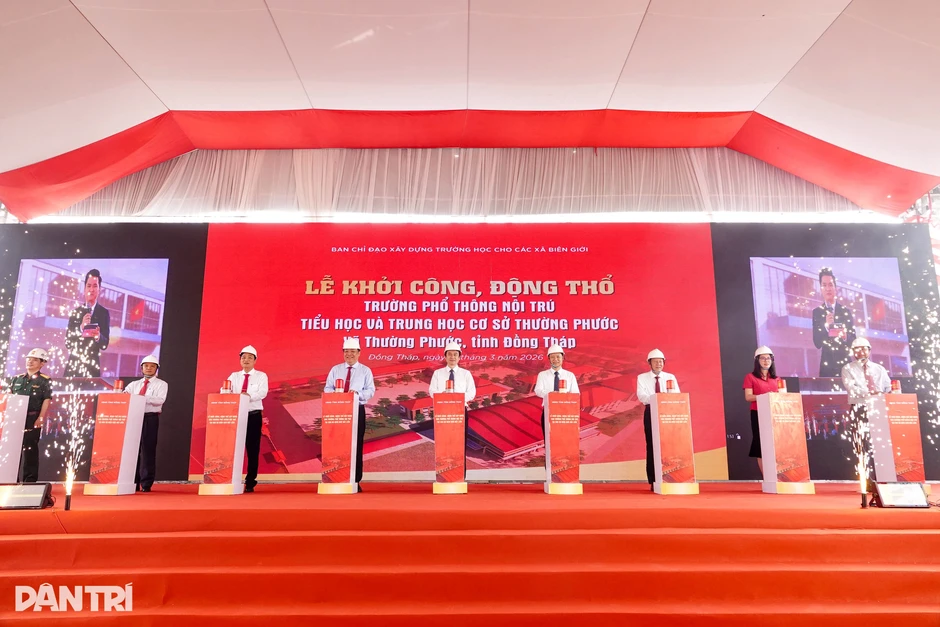 Thầy trò biên giới Đồng Tháp mừng rỡ vì sắp có trường phổ thông nội trú