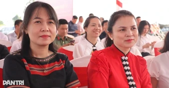Thầy trò vùng biên hạnh phúc khi ngôi trường mơ ước được khởi công