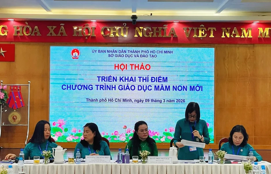 Thí điểm Chương trình Giáo dục Mầm non mới: Sở Giáo dục TP Hồ Chí Minh nói gì? Thí điểm Chương trình Giáo dục Mầm non mới: Sở Giáo dục TP Hồ Chí Minh nói gì?