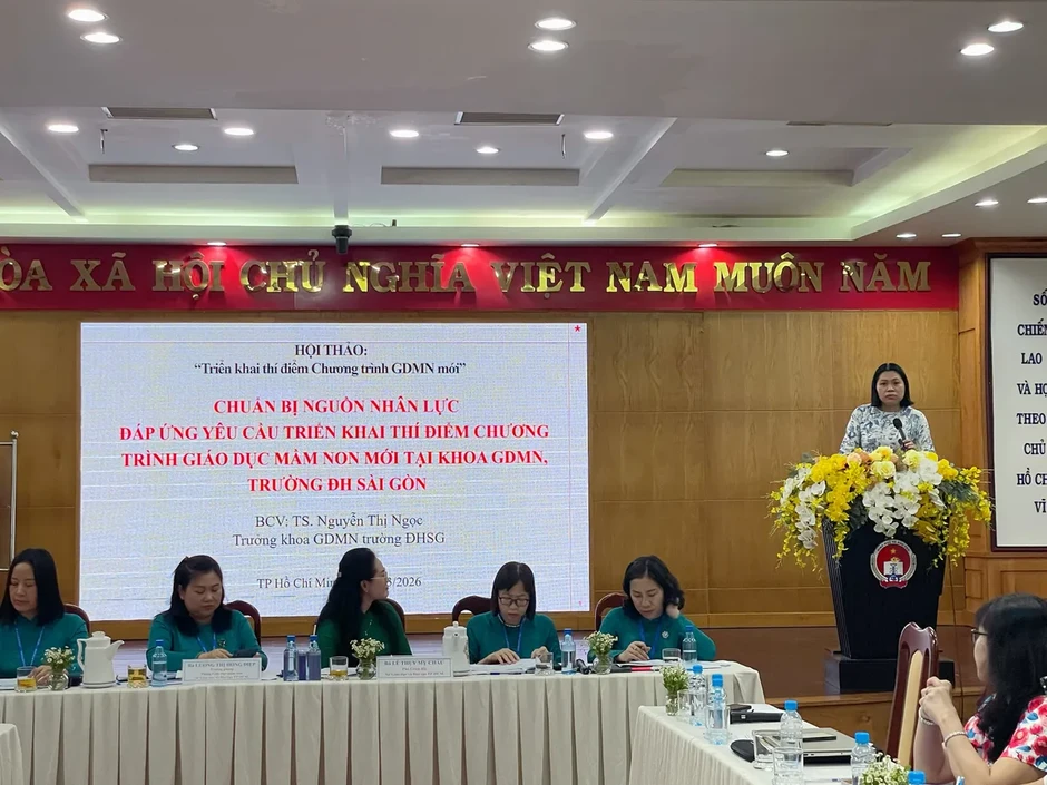 Thí điểm Chương trình Giáo dục Mầm non mới: Sở Giáo dục TP Hồ Chí Minh nói gì? Thí điểm Chương trình Giáo dục Mầm non mới: Sở Giáo dục TP Hồ Chí Minh nói gì?