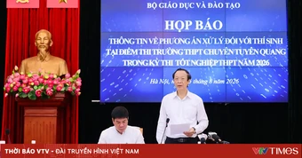 Thi lại tại điểm thi THPT chuyên Tuyên Quang: Bộ GD&ĐT công bố các mốc thời gian