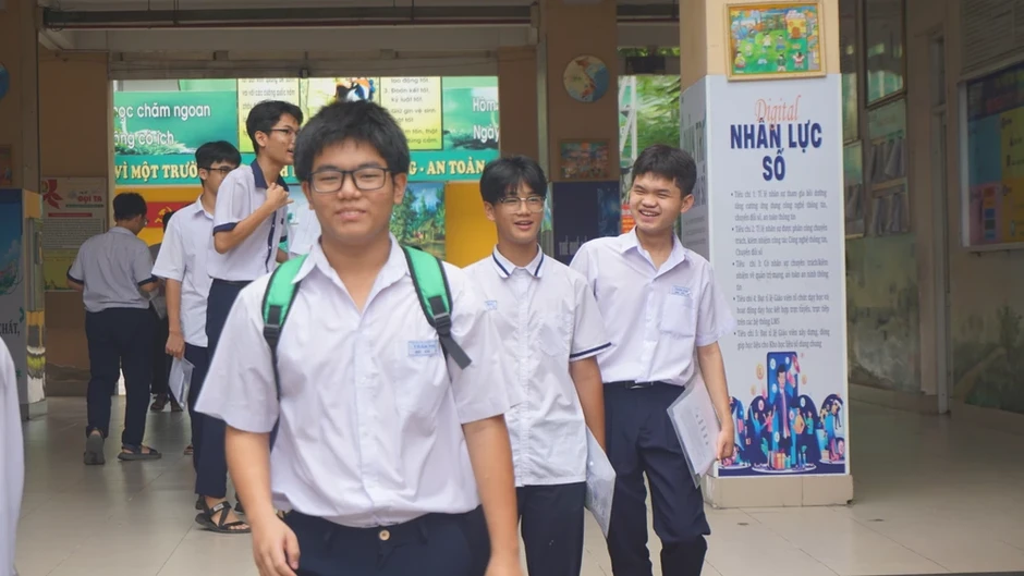 Thí sinh thở phào vì đề Toán 'dễ thở'
