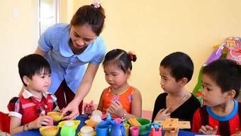 Thời gian làm việc của giáo viên mầm non đảm bảo 40 giờ/tuần