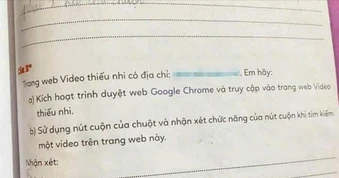 Thu hồi Vở bài tập Tin học 3 do đường link bị chèn nội dung phản cảm