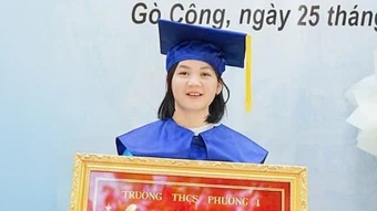 Thủ khoa lớp 10 đạt điểm tuyệt đối Toán, Văn, Anh