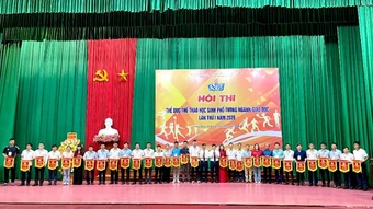Thúc đẩy phong trào rèn luyện thể chất trong học sinh Ninh Bình