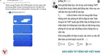 Thực hư tin đồn thí sinh mang điện thoại vào phòng thi THPT tại Đồng Nai