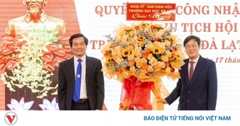 Tiến sĩ Mai Minh Nhật giữ chức Hiệu trưởng Trường Đại học Đà Lạt