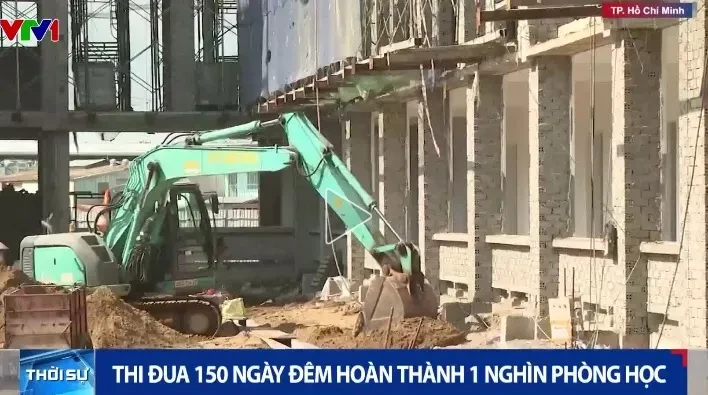 TP Hồ Chí Minh tăng tốc 150 ngày đêm xây 1.000 phòng học mới TP Hồ Chí Minh tăng tốc 150 ngày đêm xây 1.000 phòng học mới
