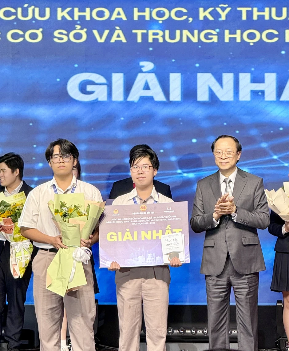 TP.HCM có 10 dự án của học sinh đạt giải khoa học kỹ thuật cấp quốc gia TP.HCM có 10 dự án của học sinh đạt giải khoa học kỹ thuật cấp quốc gia